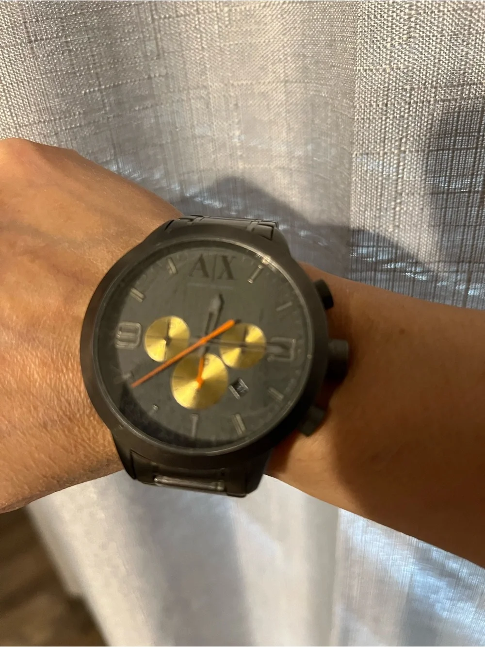 Armani Exchange grey chronograph